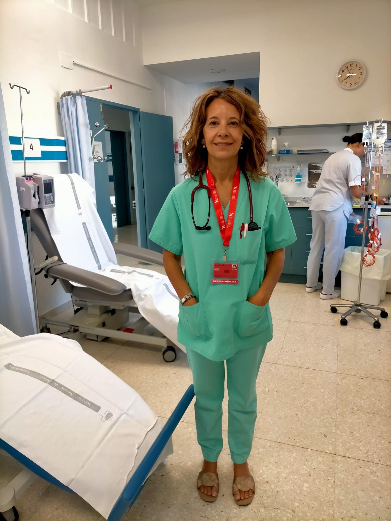 Cristina Rodríguez, gastroenteróloga.