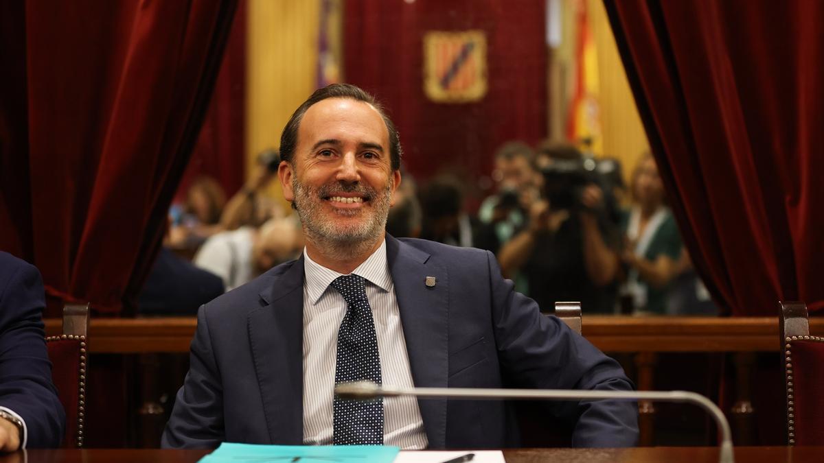 El presidente del Parlament balear, Gabriel Le Senne.