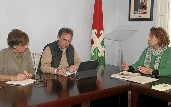 Reuni&oacute;n ayer en el Ayuntamiento.
