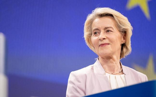 La presidenta de la Comisión Europea, Ursula von der Leyen.