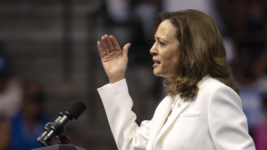 La vicepresidenta de EEUU, Kamala Harris