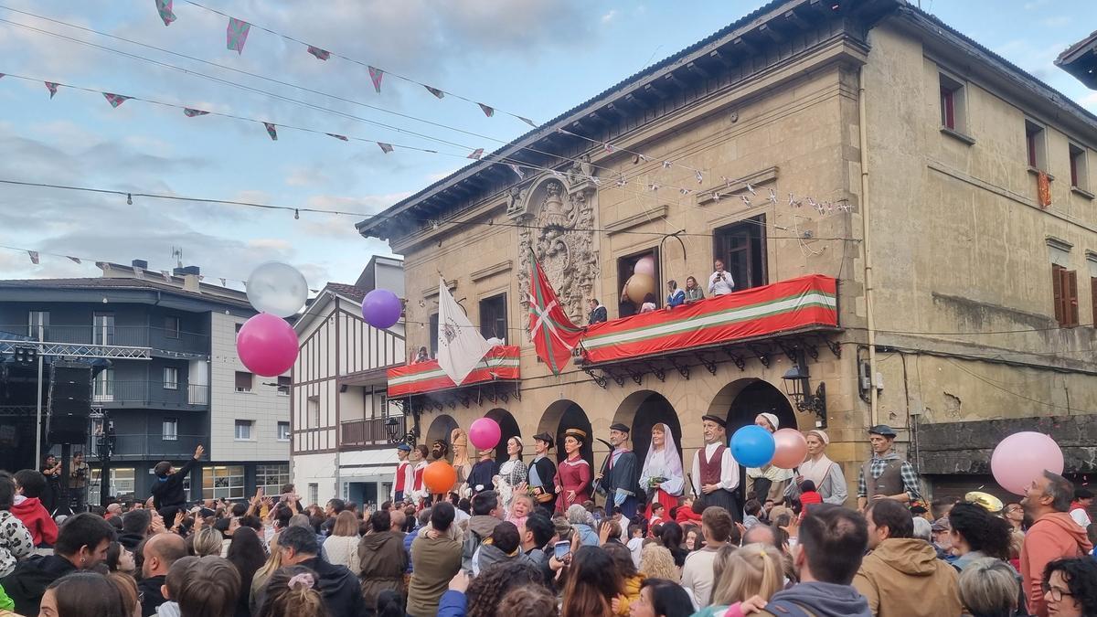 Chupinazo de las fiestas de Sanmiel