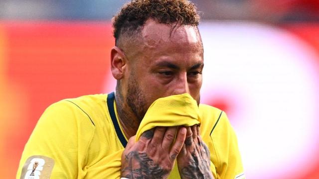 Neymar, durante el pasado Mundial.