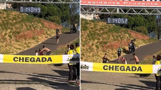 El momento es viral en X, donde se ha compartido el vídeo que muestra la escena.