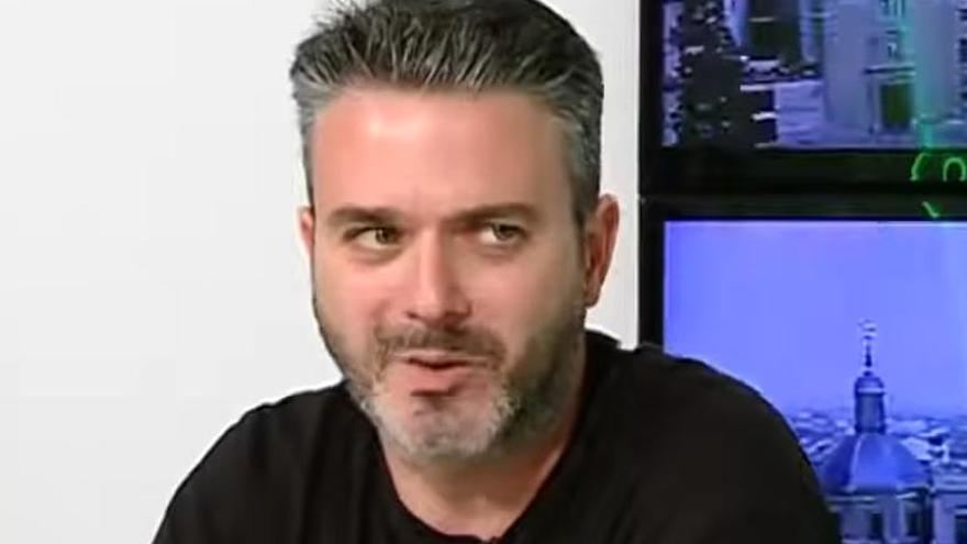 Luis Fermoso, en una entrevista en el programa 'De tú a tú', de La 8 Salamanca, en 2015.