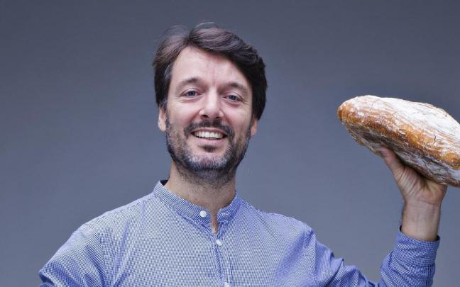 Ibán Yarza es un firme defensor del pan artesano. / I.Y. Ibán Yarza es un firme defensor del pan artesano.