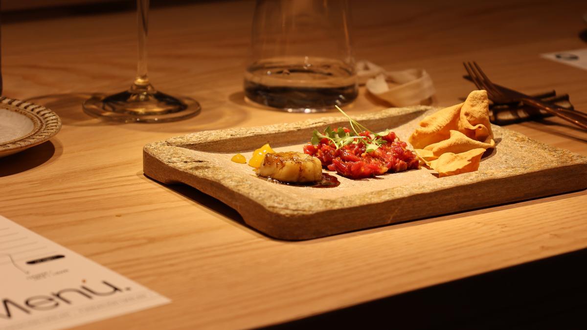 El steak tartar de picaña.