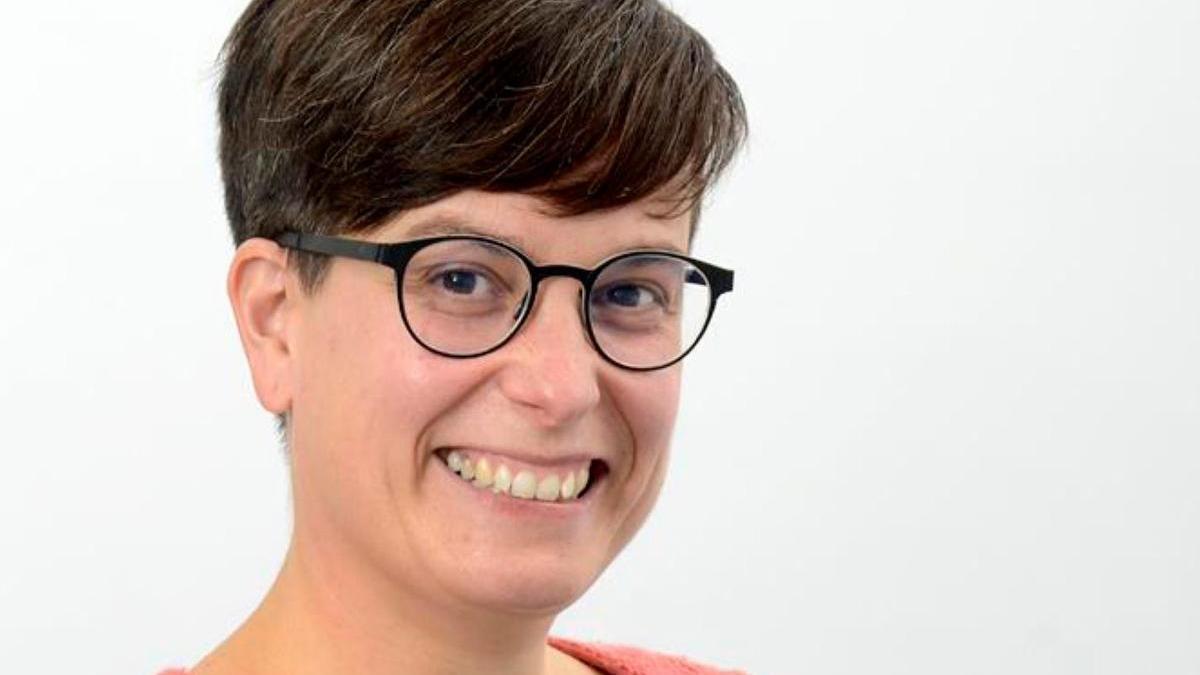 Edurne Gaston, miembro de Emakumeak Zientzian.