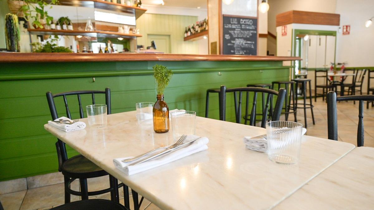 Detalle del restaurante.