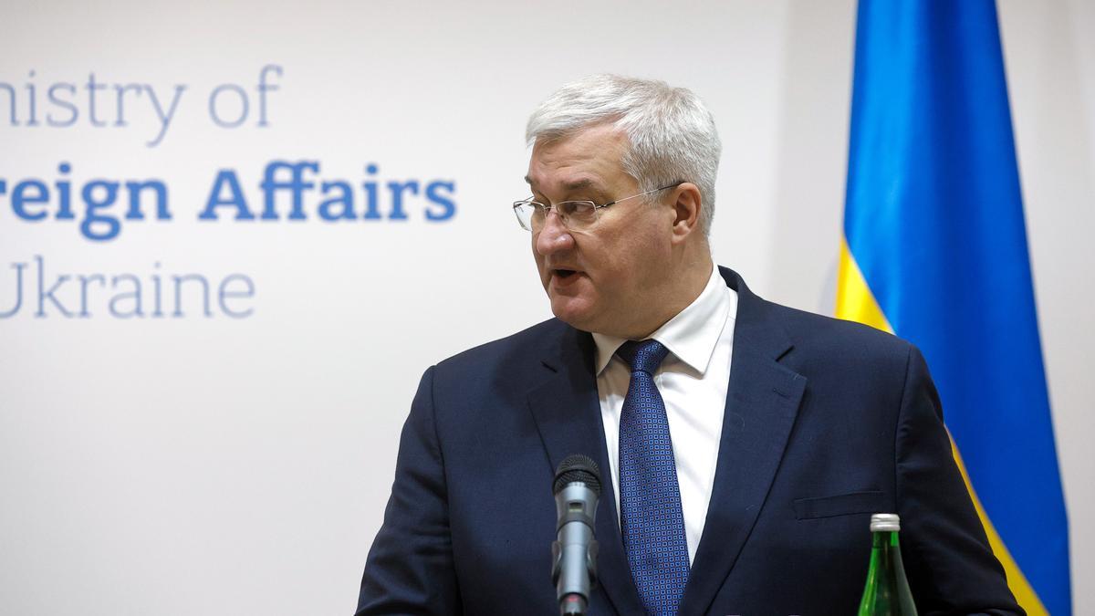 El ministro de Exteriores ucraniano, Andri Sibiga