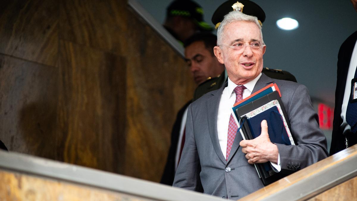 El expresidente colombiano Álvaro Uribe.