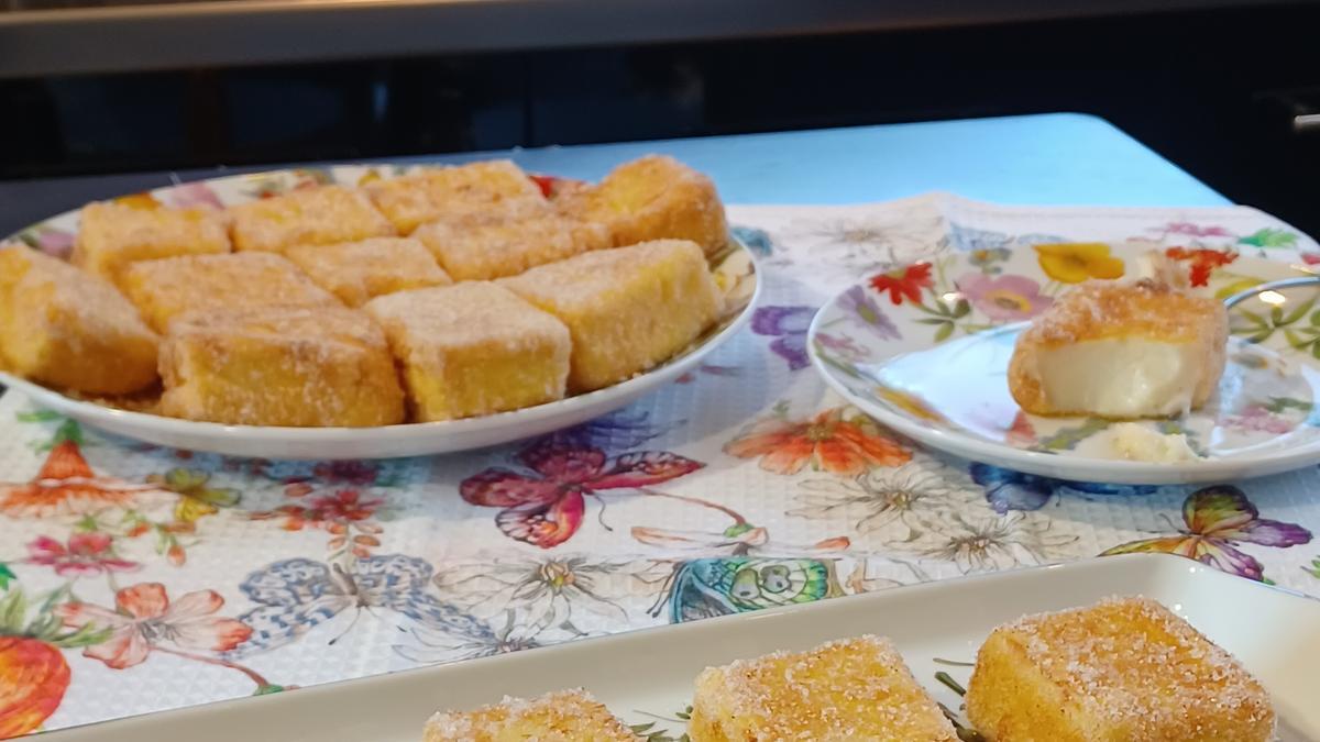 Leche Frita, una receta tipica tanto de la Semana Santa como de los carnavales.