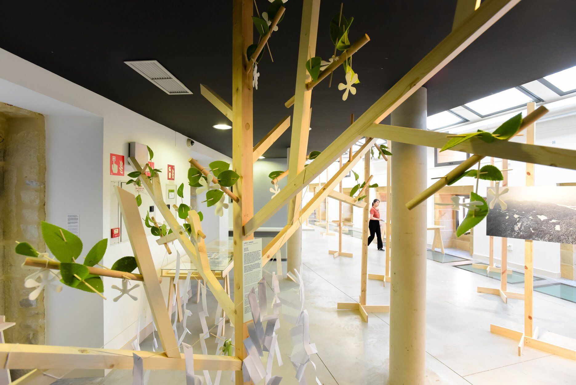 Interior del Instituto de Arquitectura de Euskadi.