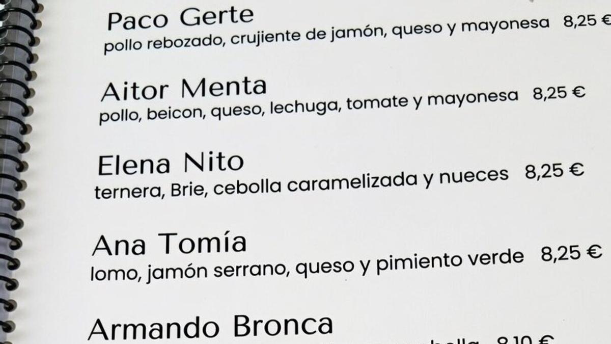 La ingeniosa carta de un restaurante que se ha hecho viral