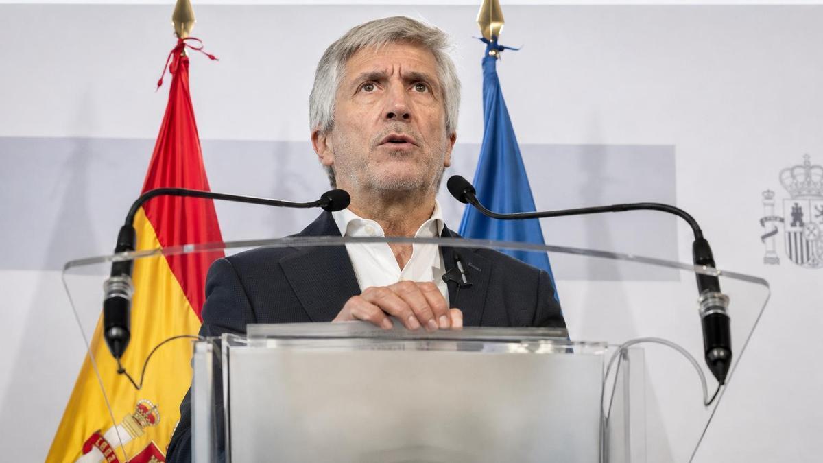 El ministro del Interior, Fernando Grande-Marlaska.