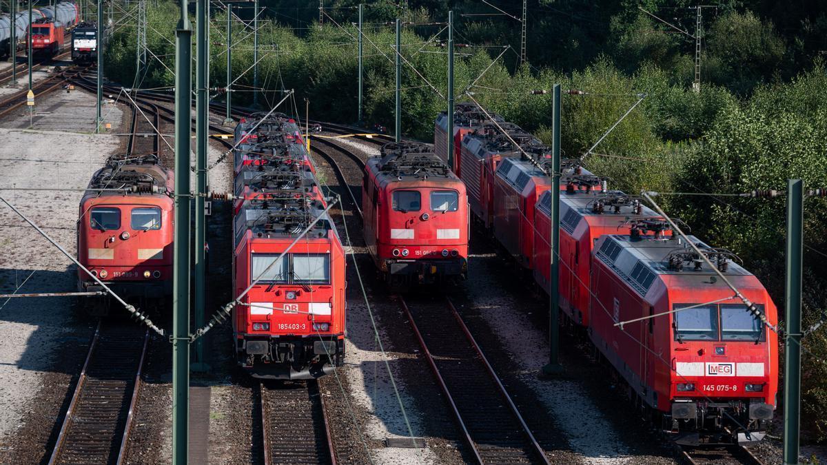 Trenes regionales en Alemania en una imagen de archivo.