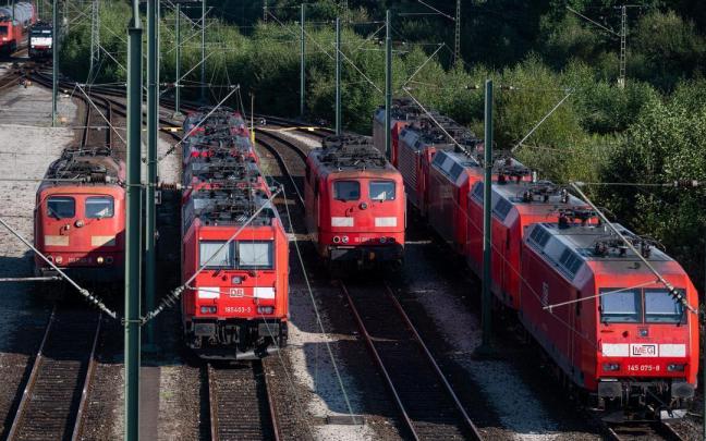 Trenes regionales en Alemania en una imagen de archivo.