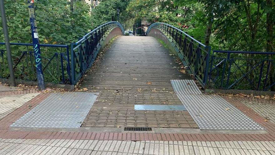 Pasarela peatonal entre Gabierrota y Fanderia