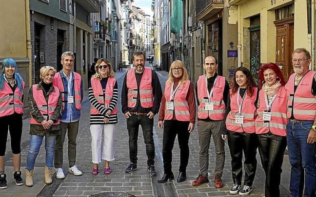 Personas voluntarias que ya colaboran en diferentes programas municipales. | FOTO: UNAI BEROIZ Personas voluntarias que ya colaboran en diferentes programas municipales. | FOTO: UNAI BEROIZ
