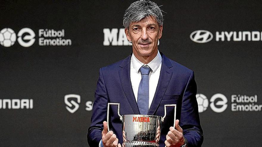 Imanol, el mejor entrenador de la Liga