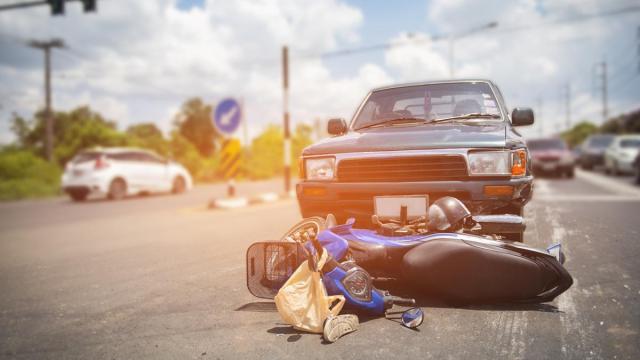 Imagen de archivo de un accidente de tráfico