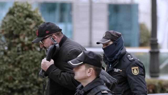 El exasesor de Ábalos, Koldo García, a su salida de la Audiencia Nacional.