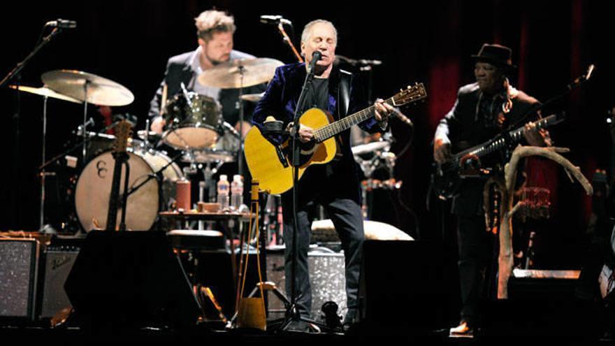 El músico estadounidense Paul Simon.