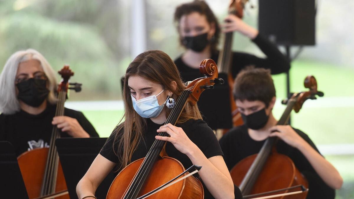 La edición pasada, todavía con mascarilla.