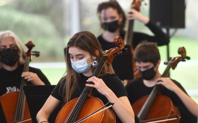 La edición pasada, todavía con mascarilla.