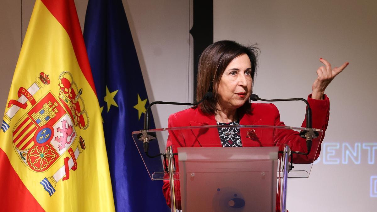 La ministra de Defensa, Margarita Robles