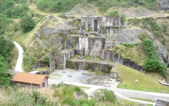 Imagen de una zona de las minas de Arditurri