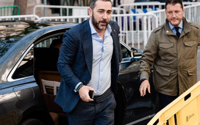 El empresario Víctor de Aldama, a su llegada al Tribunal Supremo.