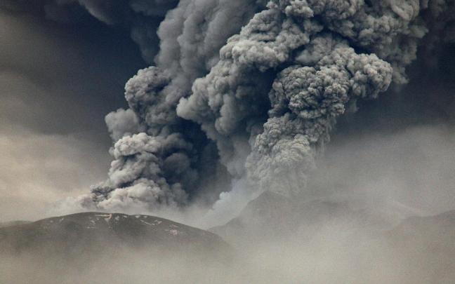 Erupción en agosto de 2024 del volcán Shiveluch