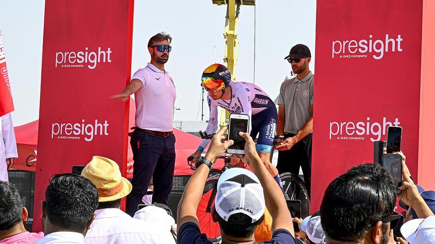 Pello Bilbao completó una gran crono.