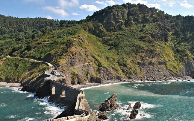 Imágenes de distintos parajes de la Reserva de Urdaibai.