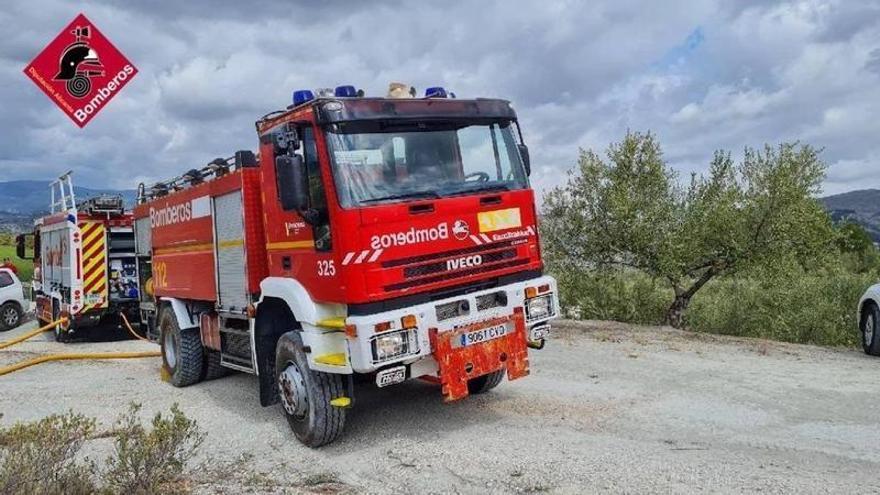 Imagen de un camión del Consorcio Provinical de Bomberos de Alicante.