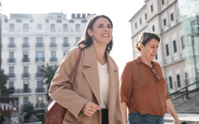 La secretaria general de Podemos, Irene Montero.