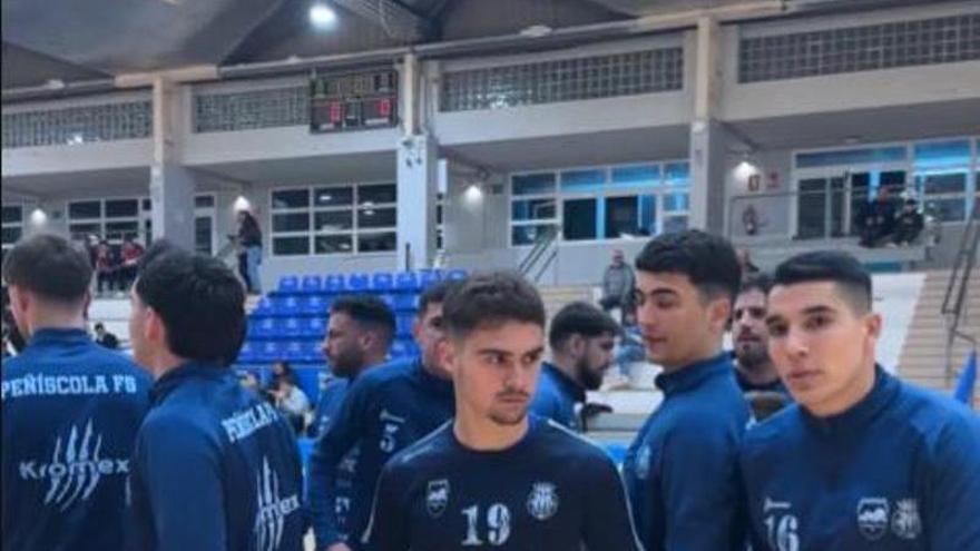 Imágenes previas al partido entre el Servigroup Peñíscola y el Noia Portus Apostoli.