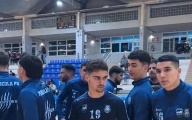 Imágenes previas al partido entre el Servigroup Peñíscola y el Noia Portus Apostoli.