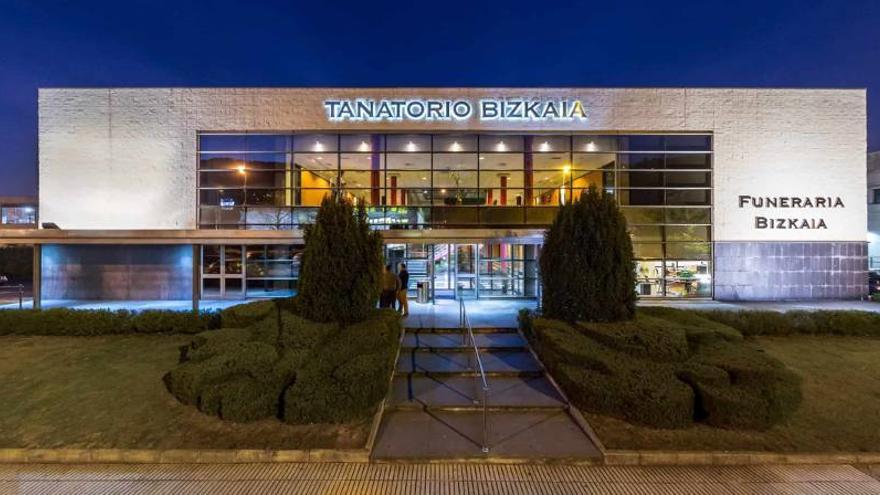 Imagen del edificio de Tanatorio Bizkaia en Barakaldo.