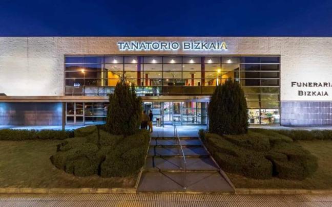 Imagen del edificio de Tanatorio Bizkaia en Barakaldo.