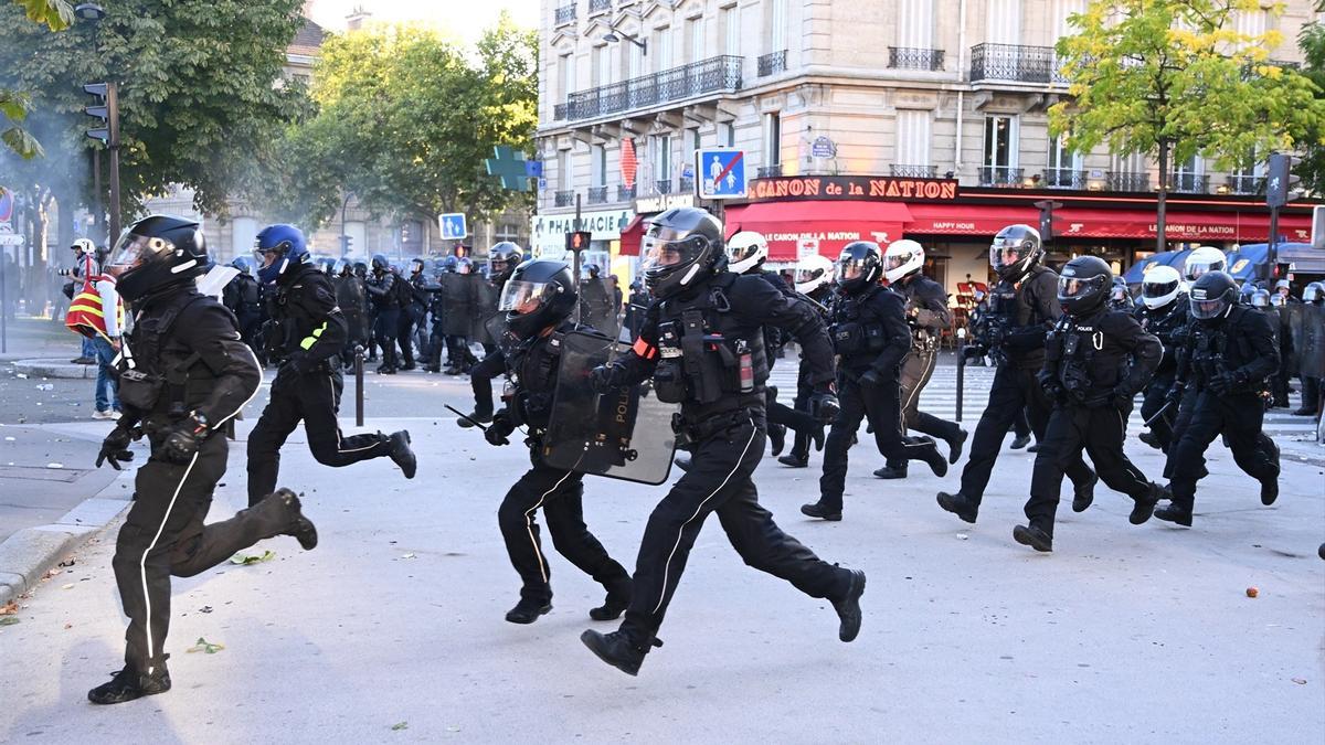 Más de 300 detenidos en la jornada de huelga en Francia del pasado 18 de septiembre.