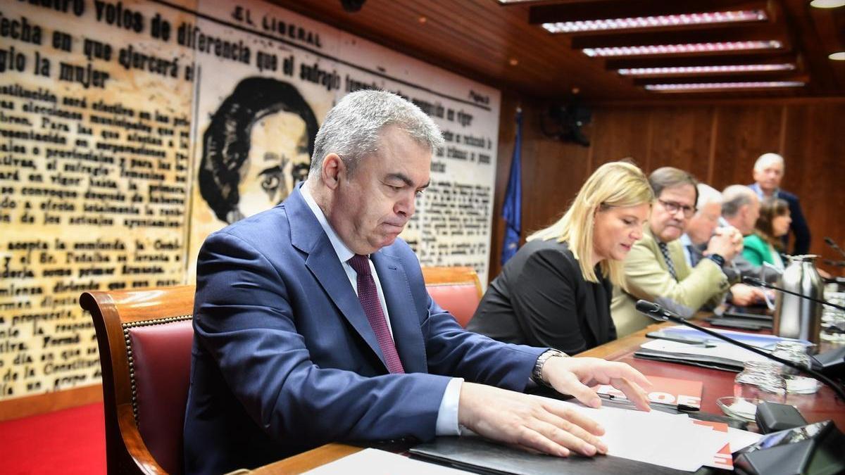 El secretario de Organización del PSOE, Santos Cerdán, en una foto de archivo.