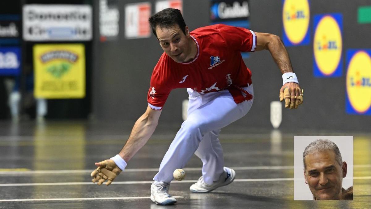 Darío Gómez, en un lance de un partido.
