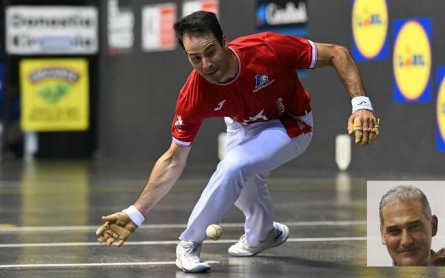 Darío Gómez, en un lance de un partido.