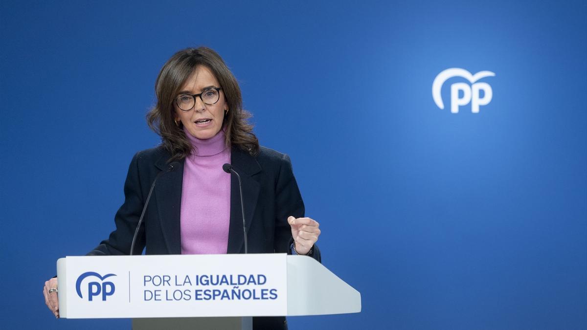 La vicesecretaria de Organización del PP, Carmen Fúnez.