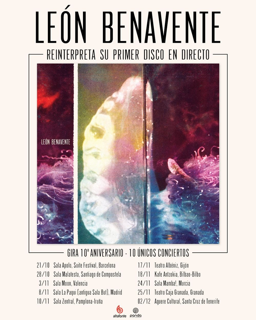 Cartel de la gira