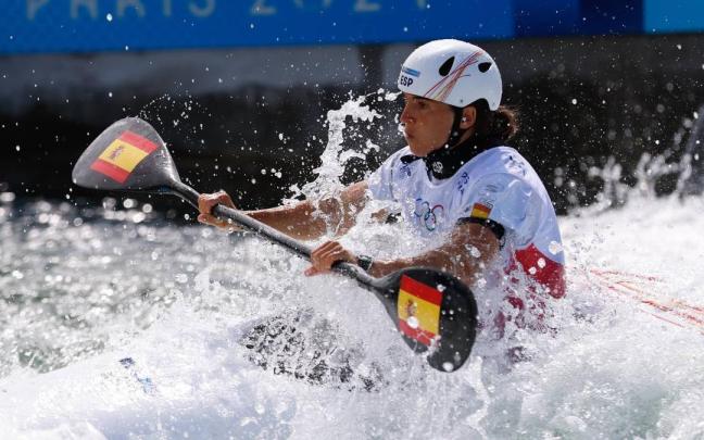 Maialen Chourraut se baja del podio 16 años después