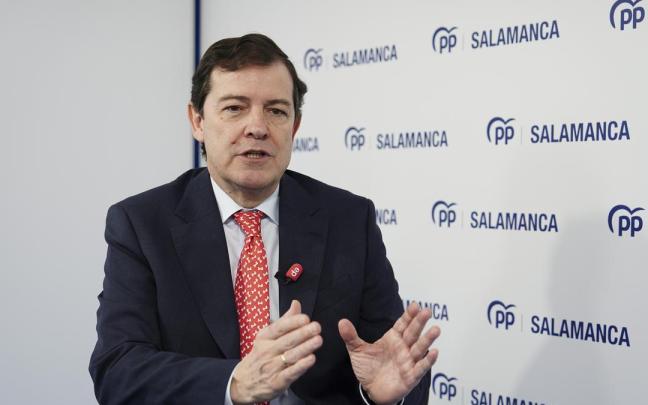 Alfonso Fernández Mañueco, actual presidente en funciones de la Junta de Castilla y León.