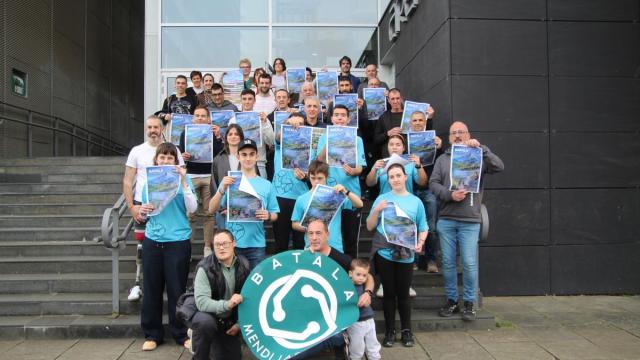 Presentación de la Batala Mendi Lasterketa.